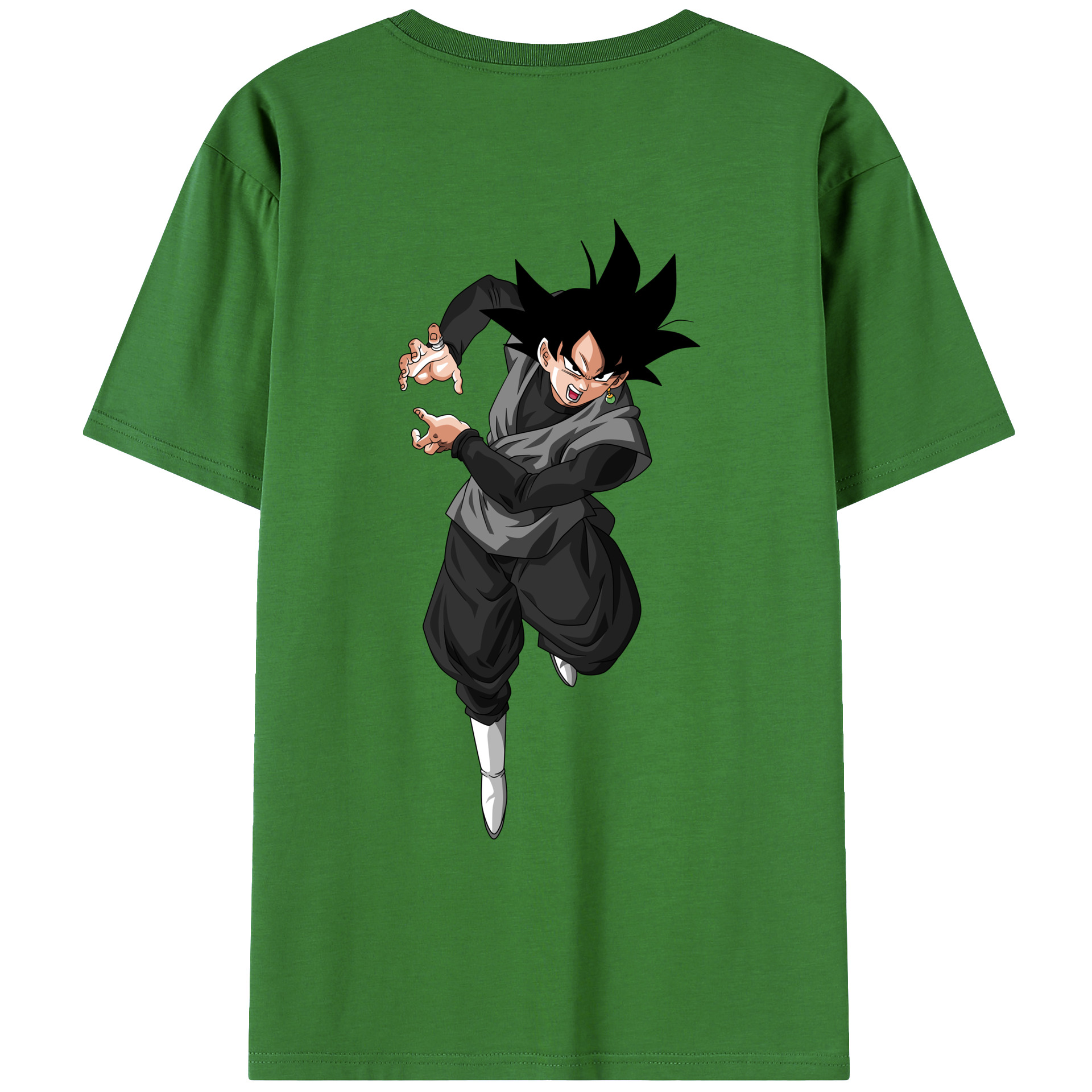 （画像用） ドラゴンボール ベジータ四世（Bejīta Yonsei）DRAGON BALL Vegeta IV レディース半袖Tシャツ(バックプリント)